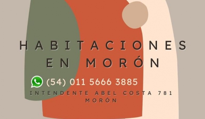 Habitaciones en Morón - Buenos Aires