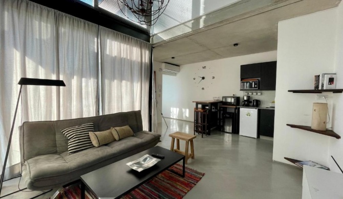 Increíble loft en barrio residencial