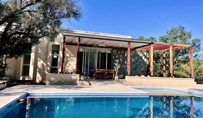 Casa con Piscina y Mirador privado en San Marcos Sierras